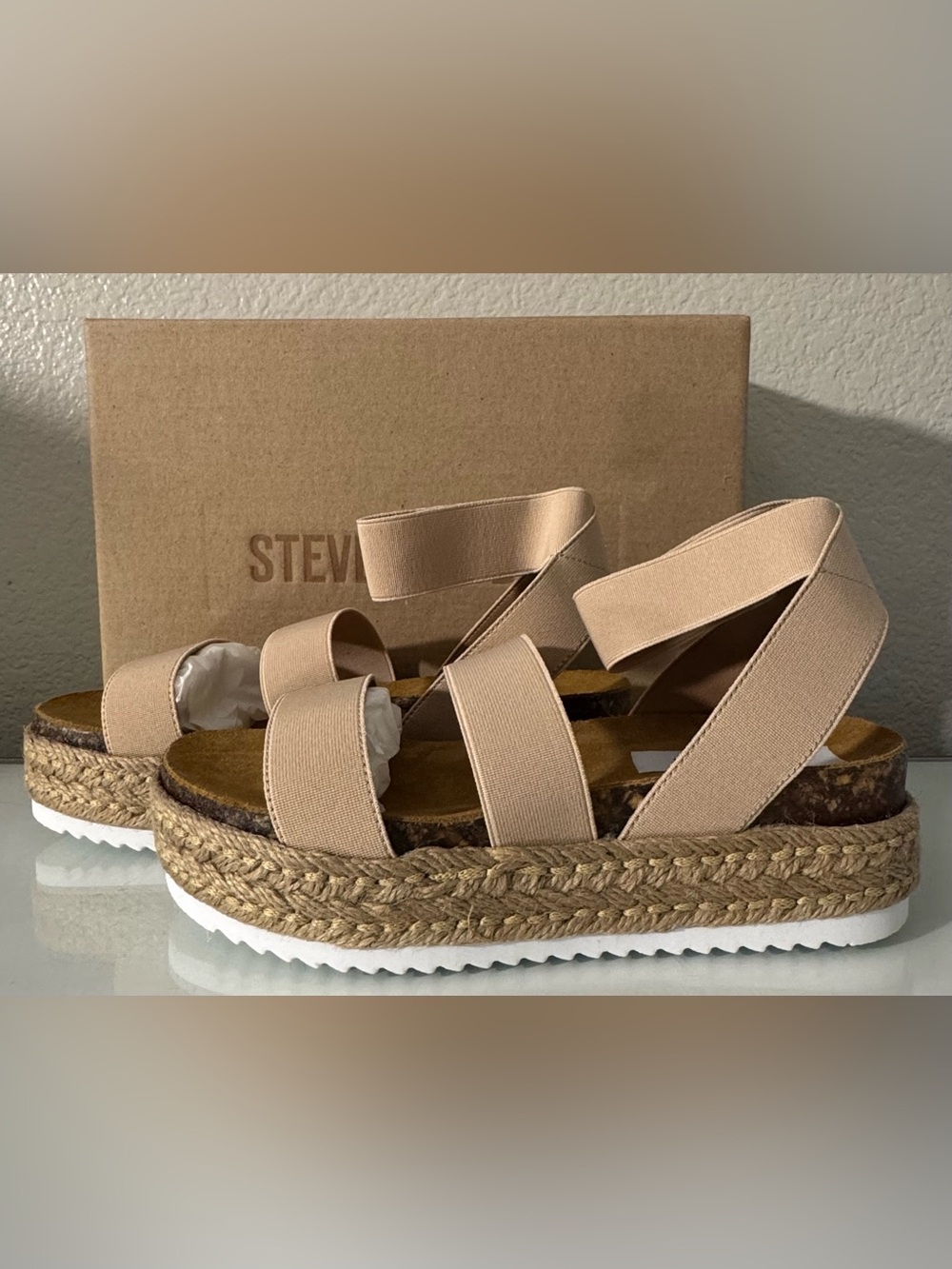 Women’s Steve Madden Kimmie Blush Sandals Size 8